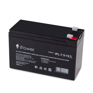 Аккумуляторная батарея IPower IPL-7.5-12/L 12В 7.5 Ач IPL-7.5-12/L