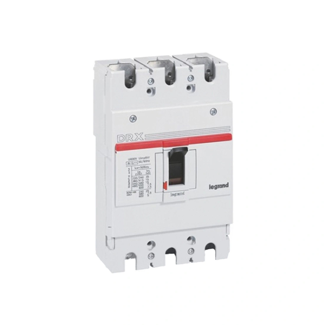 Автоматический выключатель Legrand 27103 3П 200A DRX250 18kA термомагнитный 