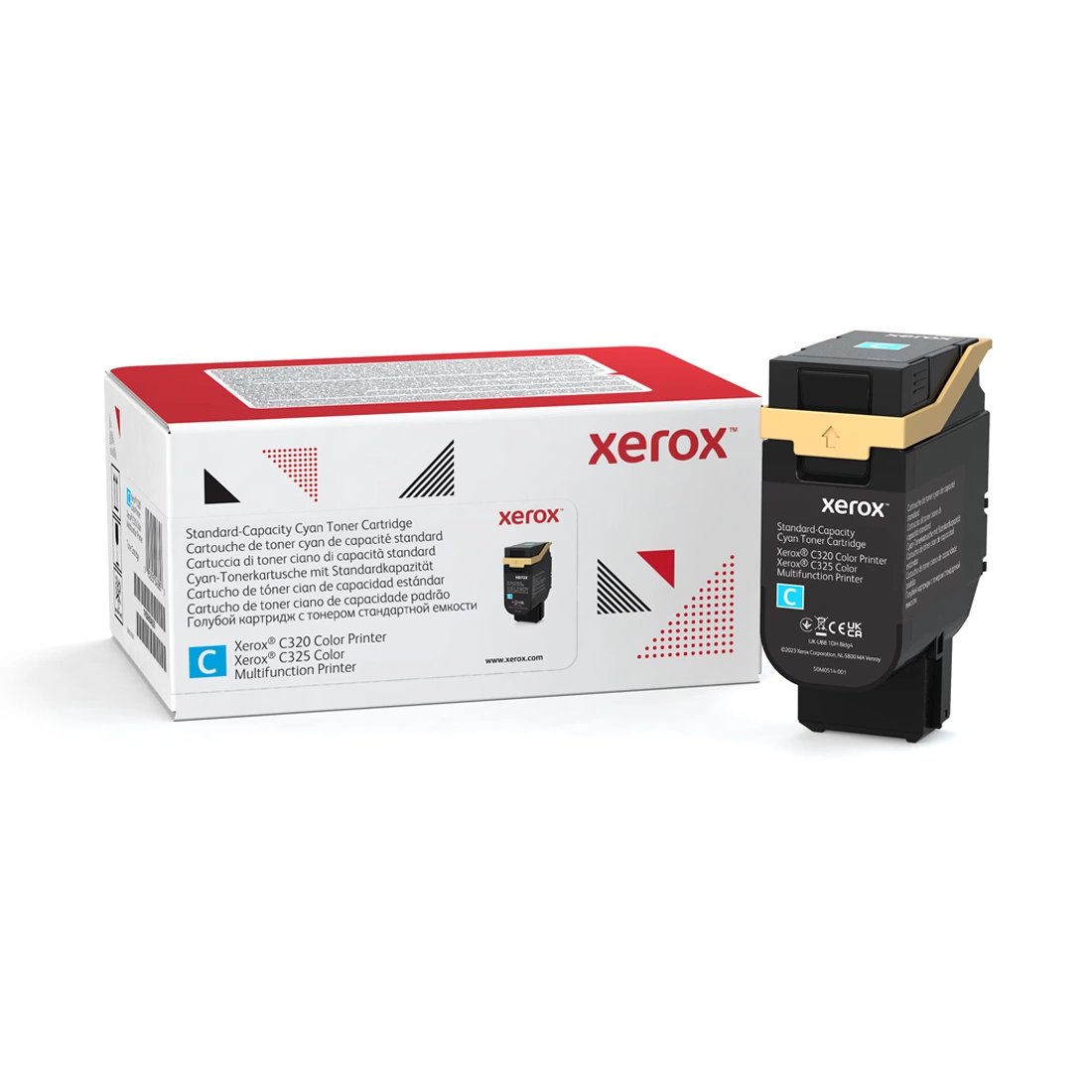 Тонер-картридж Xerox 006R04824 (голубой) 