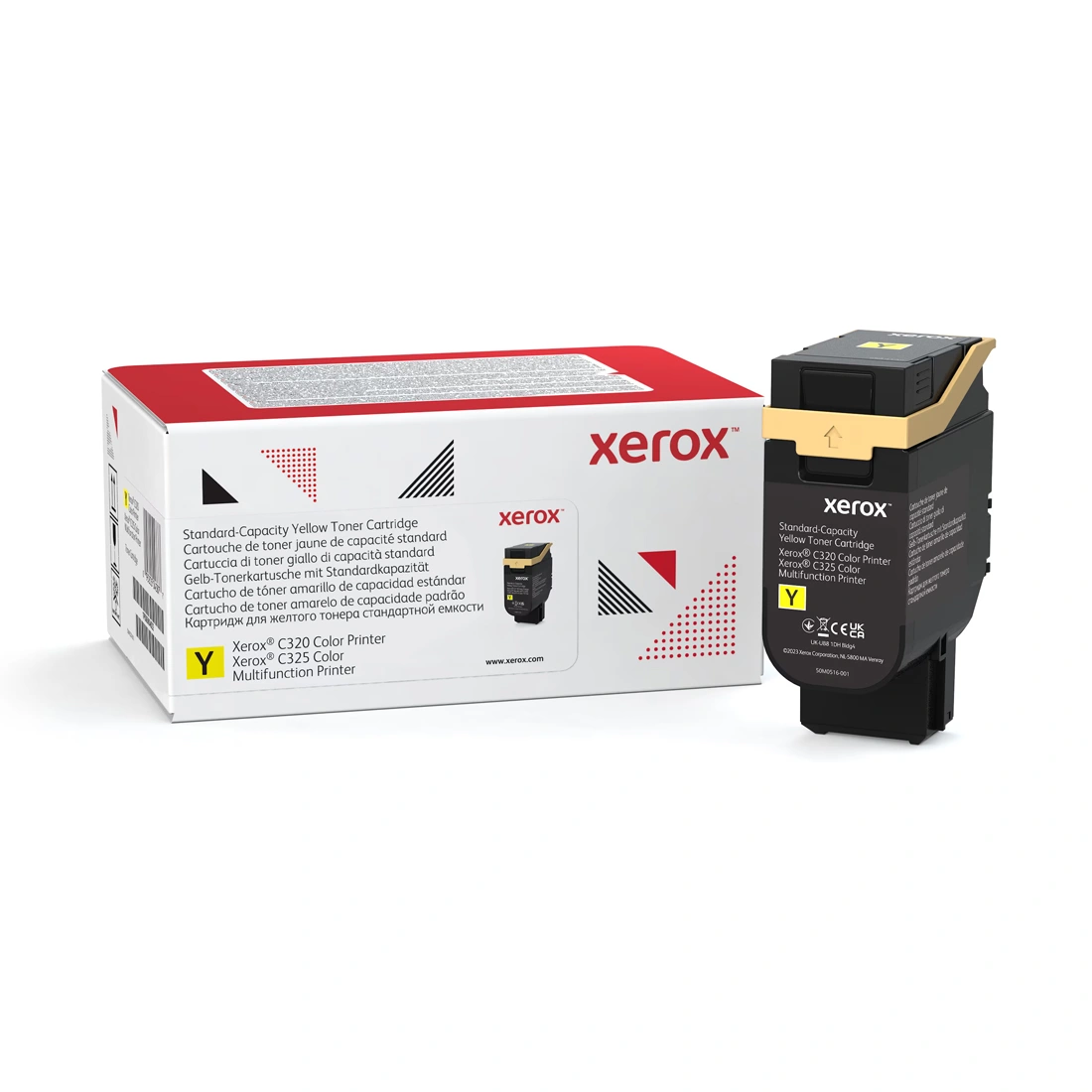 Тонер-картридж Xerox 006R04826 (желтый) 