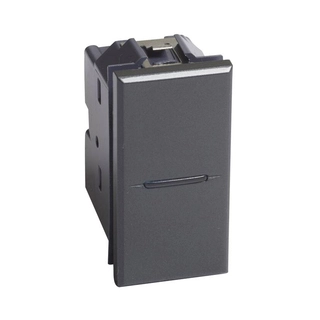 Кнопка AXL Legrand HS4005N 10А 1м антрацит 