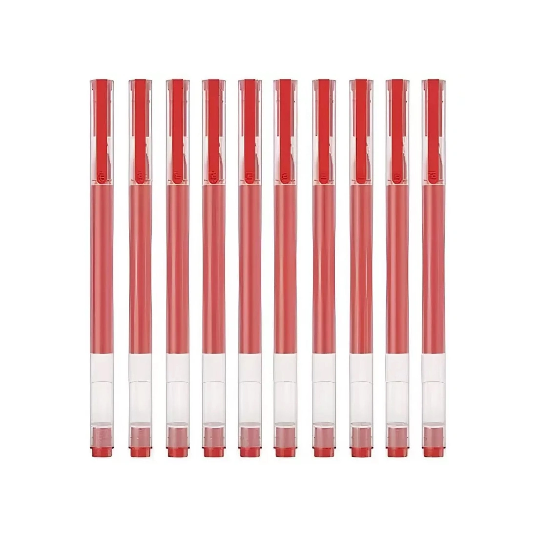 Гелевая ручка Xiaomi High-capacity Gel Pen (10-pack) Red 