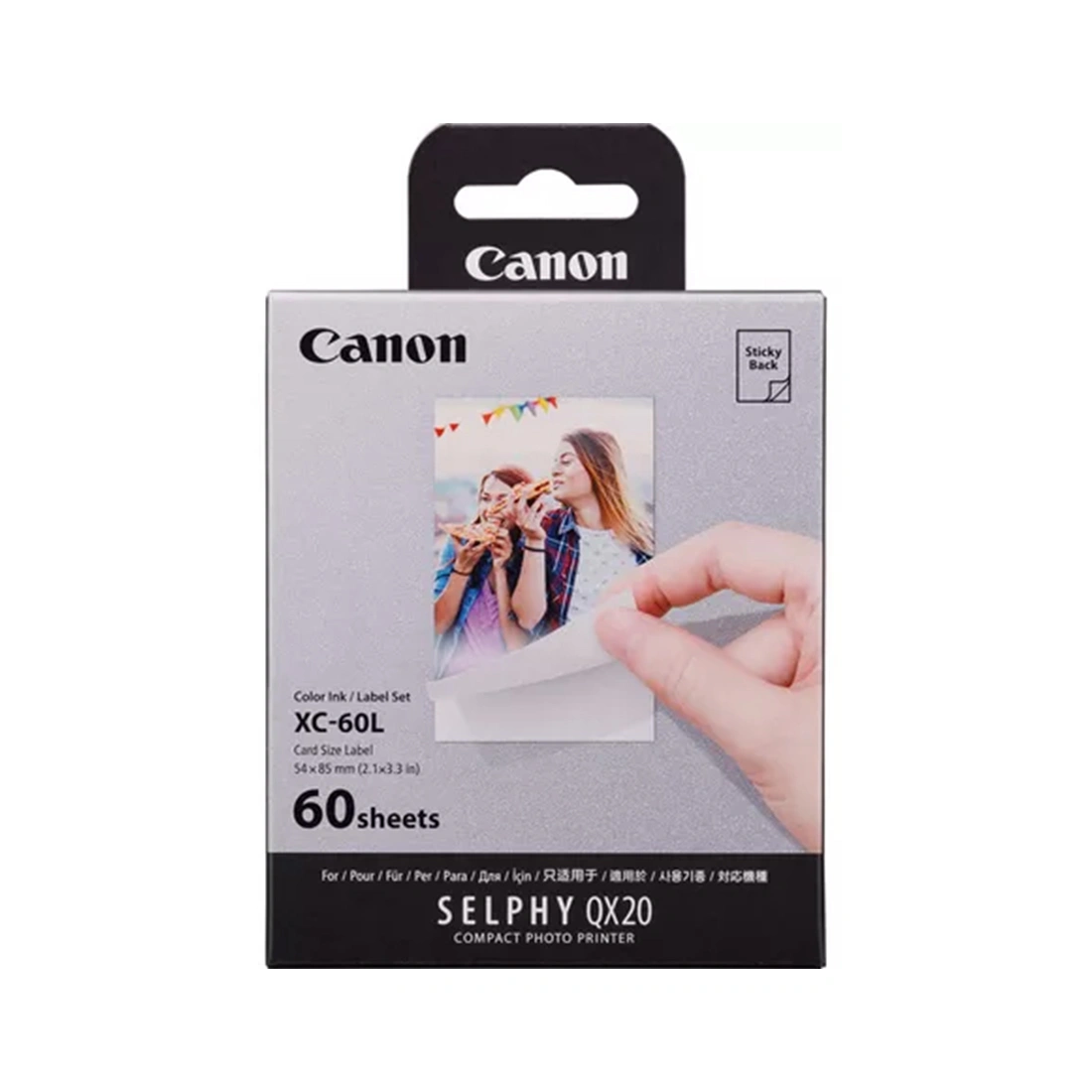Картридж сублимационный Canon COLOUR INK/LABEL SET XC-60L 