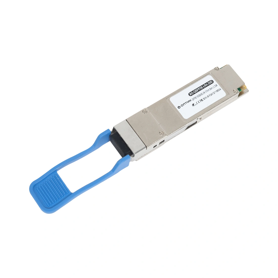 Трансивер А-Оптик AO-QSFP28-LR4-20D 