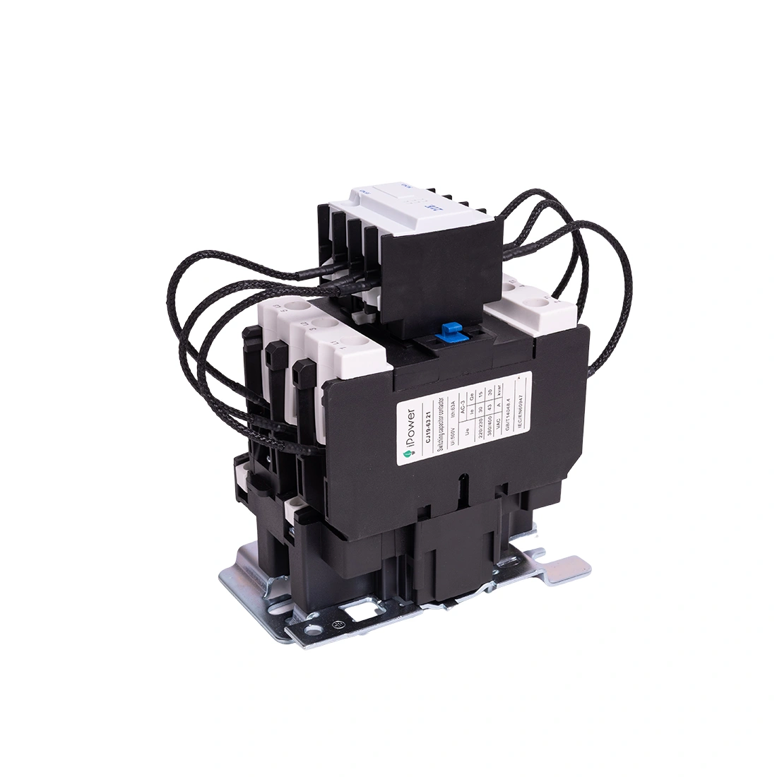 Контактор КРМ iPower CJ19-63A 30кВАр 2НО+1НЗ 230В 