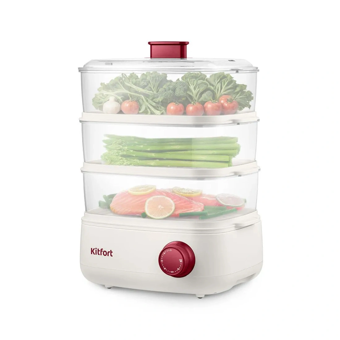 Пароварка Kitfort КТ-6830 