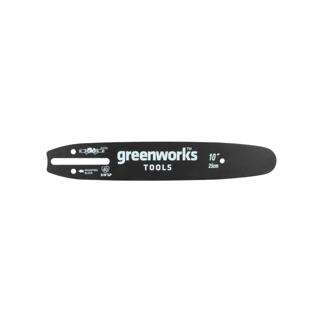 Шина для пилы Greenworks 2947207 25 см 