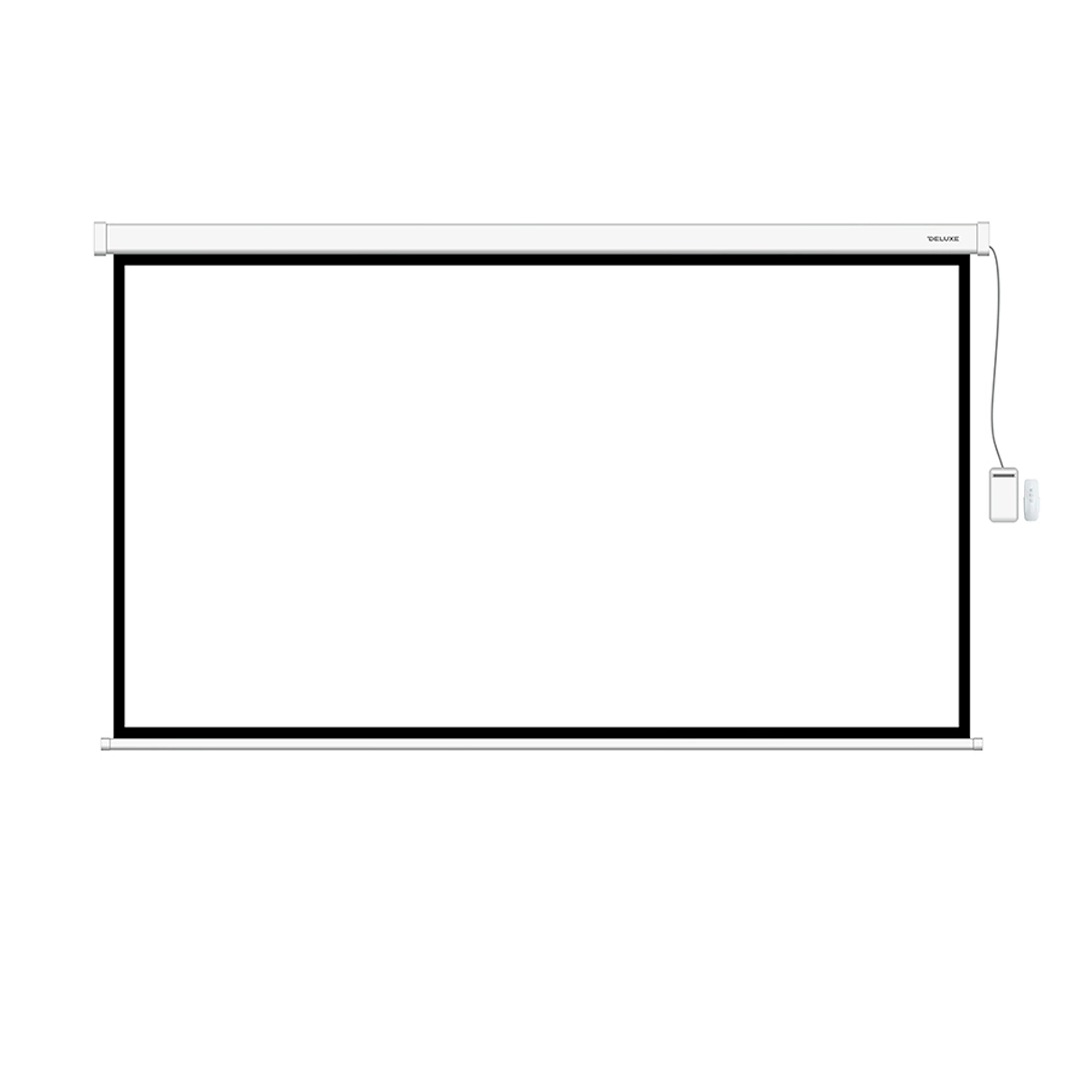 Экран моторизированный (с пультом Д/У) Deluxe DLS-ERC221x121W (87"х47"), Ø - 98", 16:9 