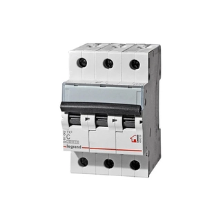 Автоматический выключатель Legrand 404054 3П С 10A TX3 6000 6kA 