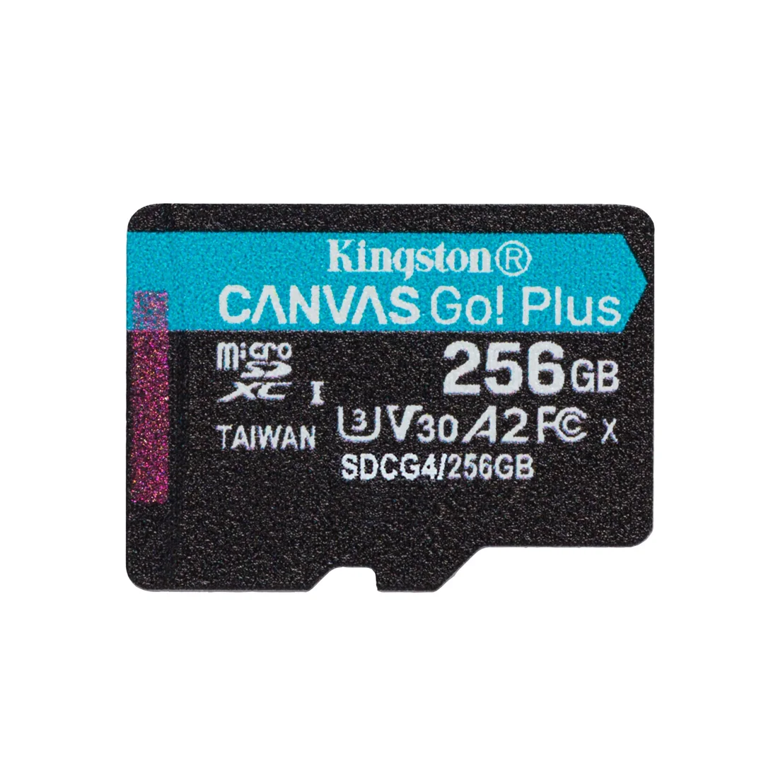 Карта памяти Kingston SDCG4/256GBSP Canvas Go Plus A2 U3 V30 256GB 
