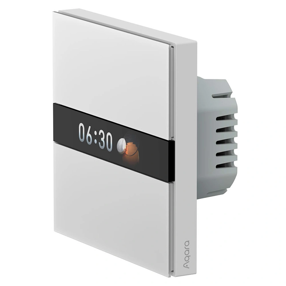 Умный настенный выключатель с дисплеем Aqara Display Switch V1 EU  - фото 4