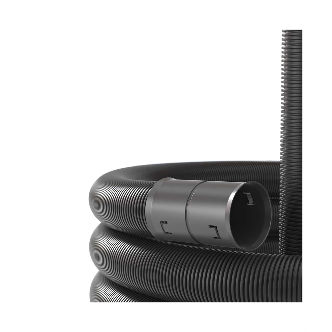 Двустенная труба ПНД DKC 121911A гибкая для кабельной канализации д.110мм с протяжкой 