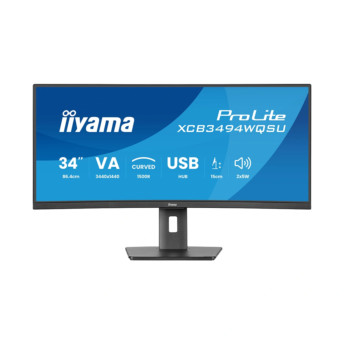 Монитор iiyama ProLite PL3494WQ XCB3494WQSU-B1 34" 