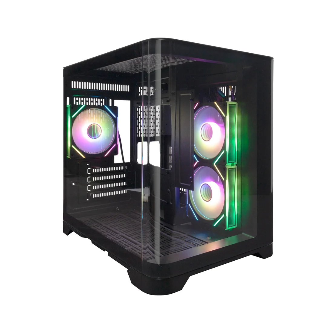 Компьютерный корпус 1STPLAYER UV5 WHITE без Б/П 