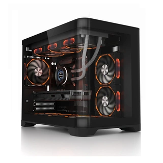 Компьютерный корпус 1STPLAYER UV6 WHITE без Б/П 