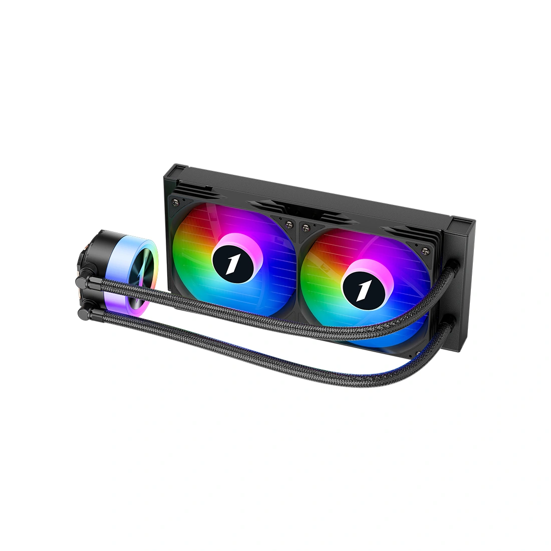 Кулер с водяным охлаждением 1STPLAYER TS1 240 BLACK 