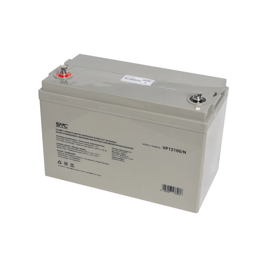 Аккумуляторная батарея SVC VP12100/N 12В 100 Ач (330*171*220) VP12100/N