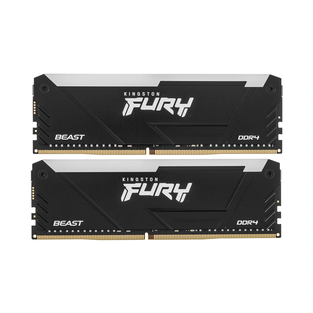 Комплект модулей памяти Kingston FURY Beast RGB KF432C16BB12AK2/32WP DDR4 32GB (Kit 2x16GB) 3200MHz 