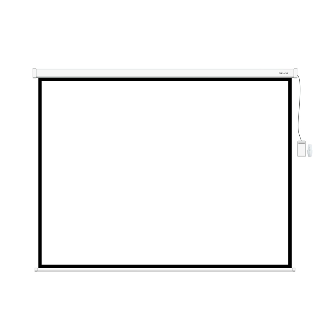 Экран моторизированный (с пультом Д/У) Deluxe DLS-ERC240х180W, Раб. поверхность 232*174 см., 4:3 