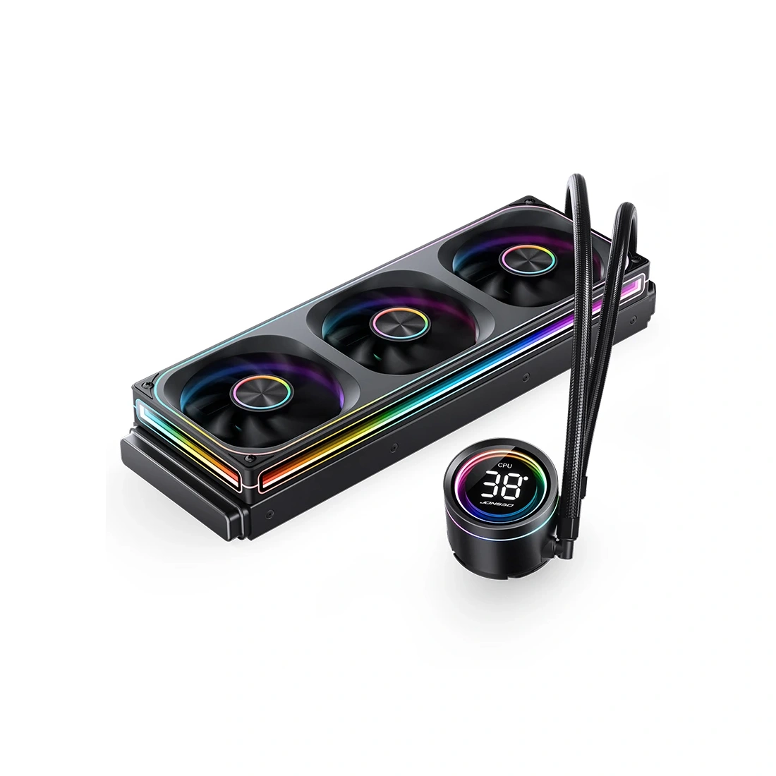 Кулер с водяным охлаждением Jonsbo TH-360 Black 