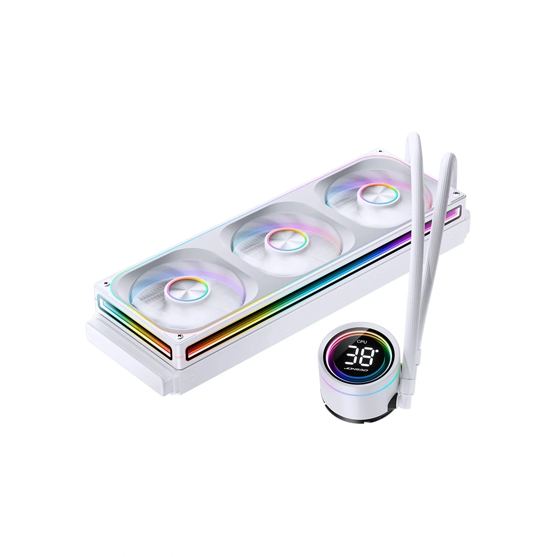 Кулер с водяным охлаждением Jonsbo TH-360 White 