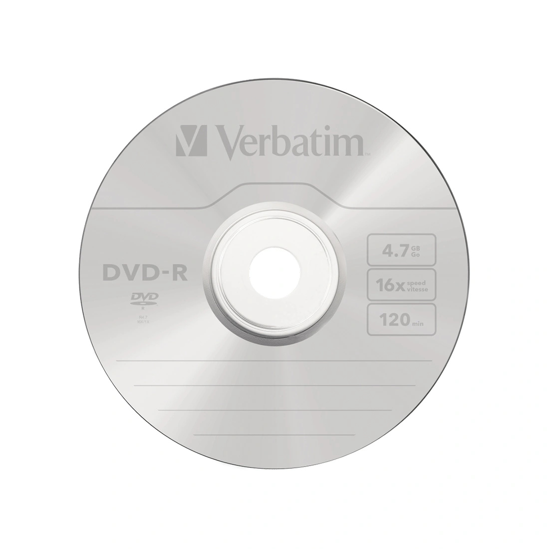 Диск DVD-R Verbatim (43548) 4.7GB 50штук Незаписанный 