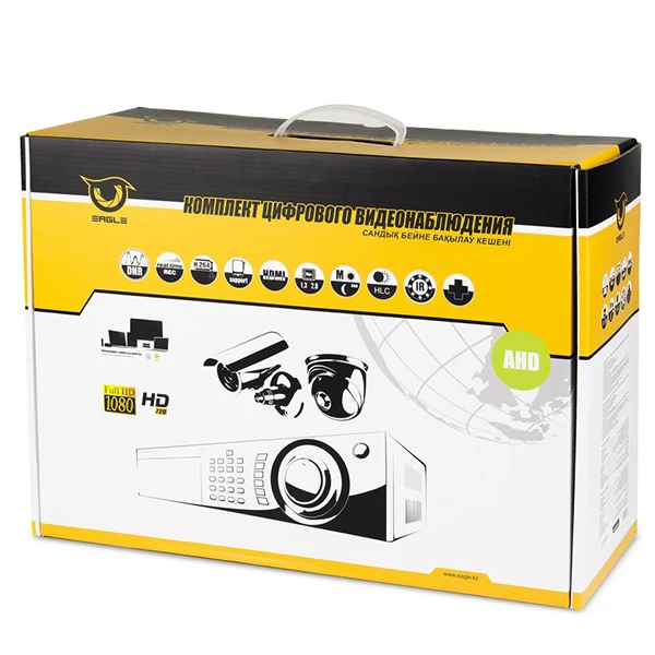 Комплект AHD видеонаблюдения Eagle EGL-AS4004B-BVH-304 - фото 2