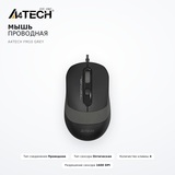 A4Tech сымды тінтуірі FM10 Grey - фото 2