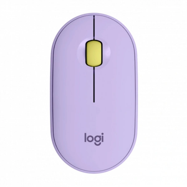 Мышь обычная беспроводная Logitech M350 Lavender