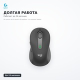 Мышь беспроводная Logitech M650 Графит (910-006253) - фото 3