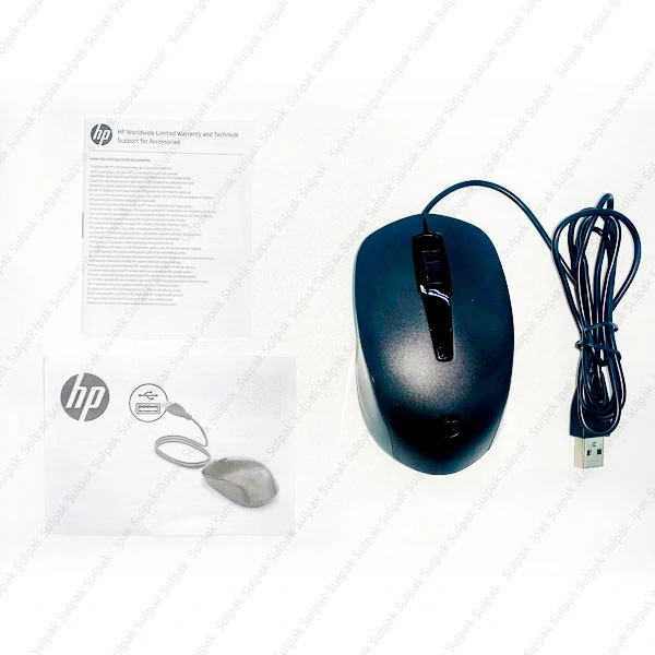 Проводная мышь HP 150 Wired Mouse 240J6AA#ABB - фото 6