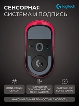 Игровая мышь Logitech G Pro X Superlight 2 Lightspeed Magenta 910-006797 - фото 9
