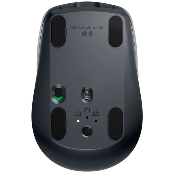 Мышь обычная беспроводная Logitech MX Anywhere 3S, GRAPHITE, 910-006929