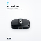 Мышь обычная беспроводная Logitech MX Anywhere 3S, GRAPHITE, 910-006929 - фото 5