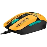 Мышь игровая Bloody W63Max Renegade Yellow Sunset Savage - фото 3