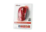 Беспроводная мышь Trust Vivy Wireless Mini Mouse - Red - фото 2