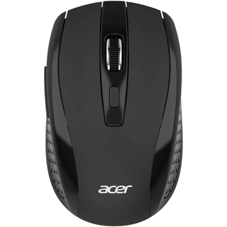 Мышь обычная беспроводная Acer Wireless mouse MX202, Black