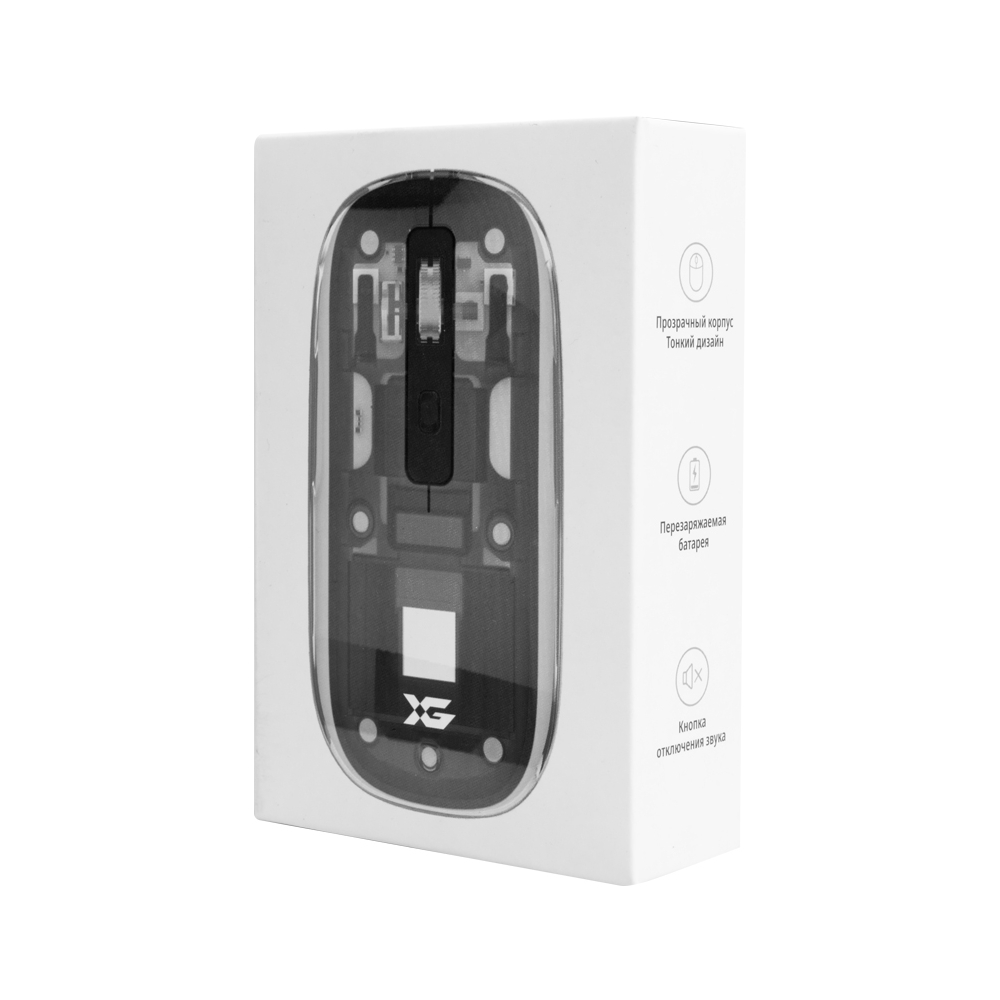 Компьютерная мышь XG XM-855OGB Black - фото 3
