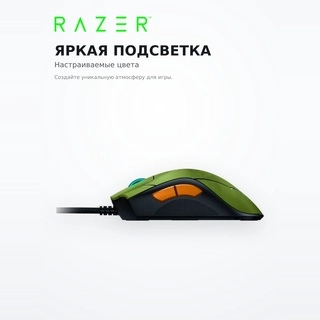 Компьютерная мышь Razer DeathAdder V2 - HALO Infinite Edition  - фото 5
