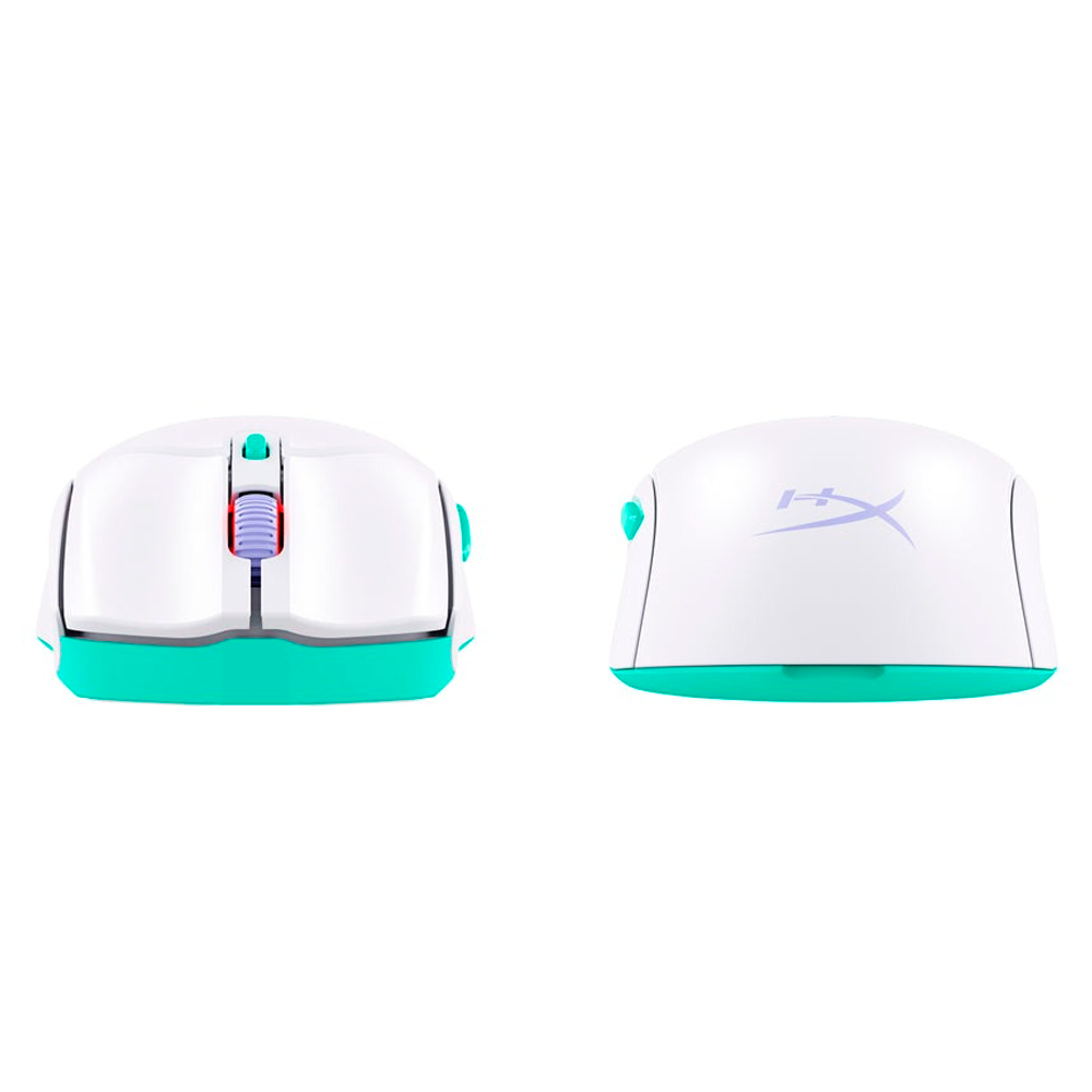 Компьютерная мышь HyperX Pulsefire Haste 2 Core Wireless (Wht/Grn/Pur) 8R2E7AA - фото 6