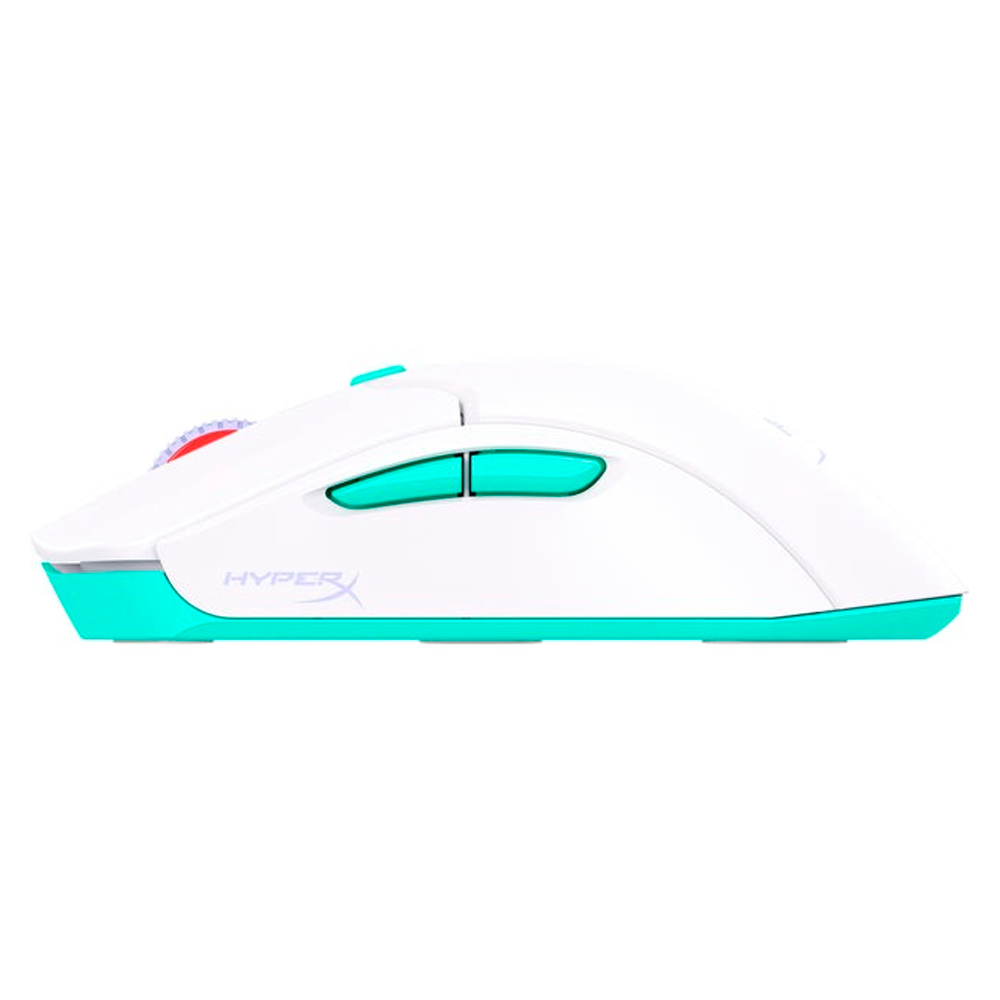 Компьютерная мышь HyperX Pulsefire Haste 2 Core Wireless (Wht/Grn/Pur) 8R2E7AA - фото 2