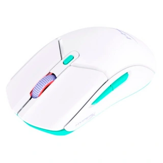Компьютерная мышь HyperX Pulsefire Haste 2 Core Wireless (Wht/Grn/Pur) 8R2E7AA - фото 4