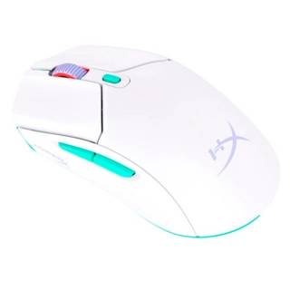 Компьютерная мышь HyperX Pulsefire Haste 2 Core Wireless (Wht/Grn/Pur) 8R2E7AA - фото 5