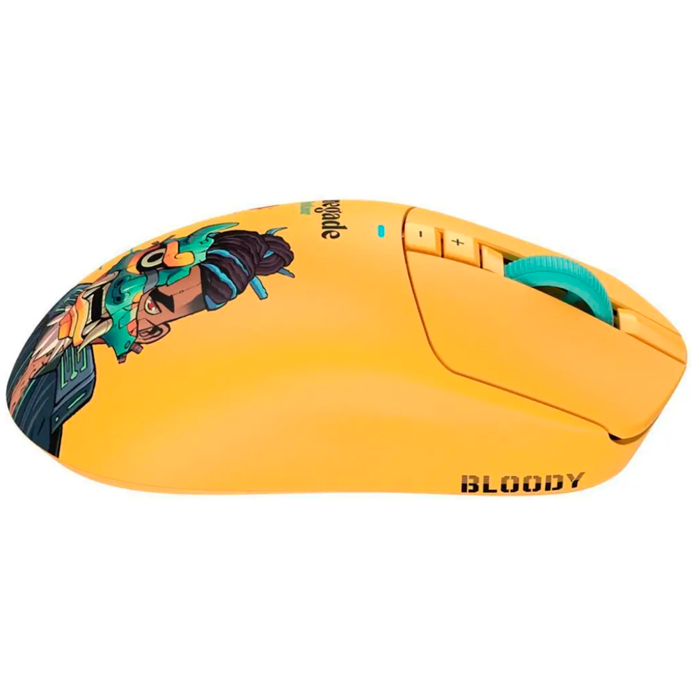 Игровая мышь Bloody R72 Ultra Duo Renegade Savage Yellow  - фото 4