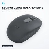 Мышь беспроводная Logitech M196 Bluetooth Mouse Graphite (910-007459) - фото 7