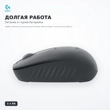 Мышь беспроводная Logitech M196 Bluetooth Mouse Graphite (910-007459) - фото 9