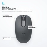Мышь беспроводная Logitech M196 Bluetooth Mouse Graphite (910-007459) - фото 11