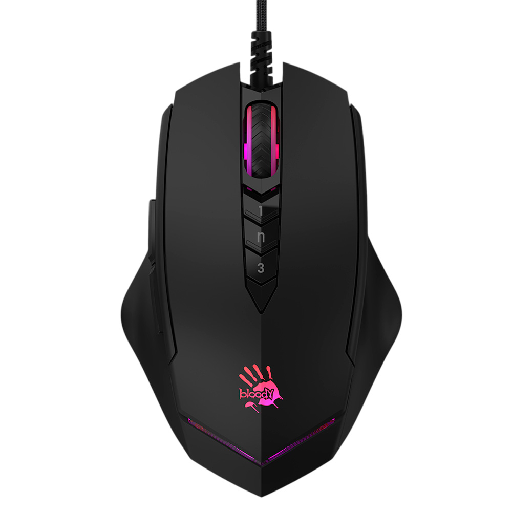 Ойын тінтуірі Bloody V8M Max Black Ойын тінтуірі Bloody V8M Max Black