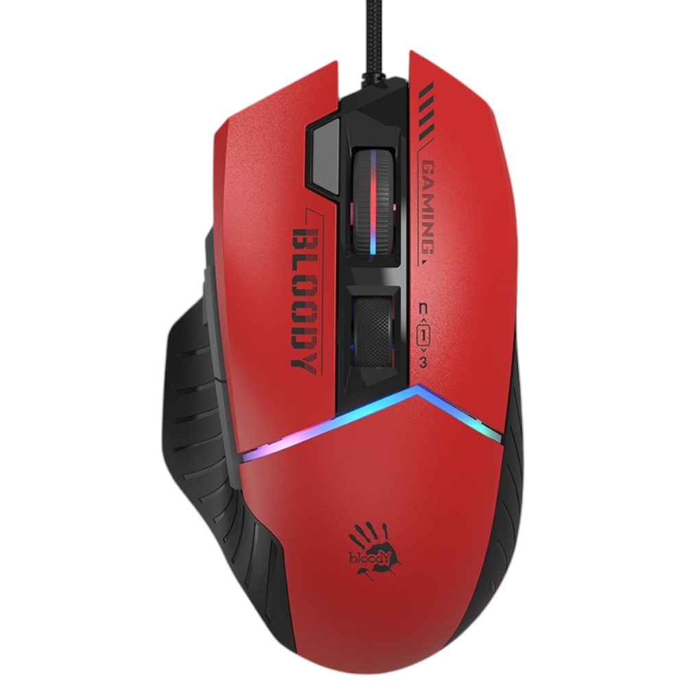 Ойын тышқаны Bloody W95-Max Sports Red