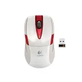 Мышь беспроводная Logitech Wireless Mouse M525 White-Red - фото 2